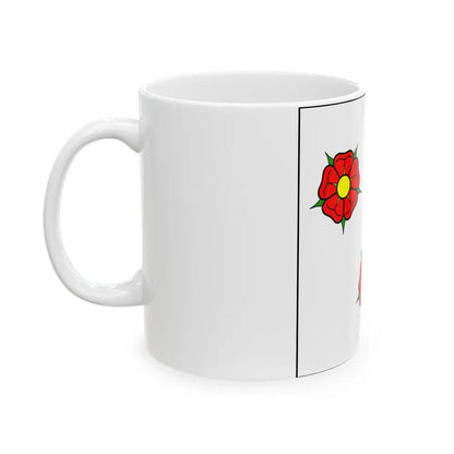 Flag of Autafond Switzerland - White Coffee Mug-Go Mug Yourself