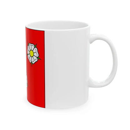 Flag of Autafond Switzerland - White Coffee Mug-Go Mug Yourself