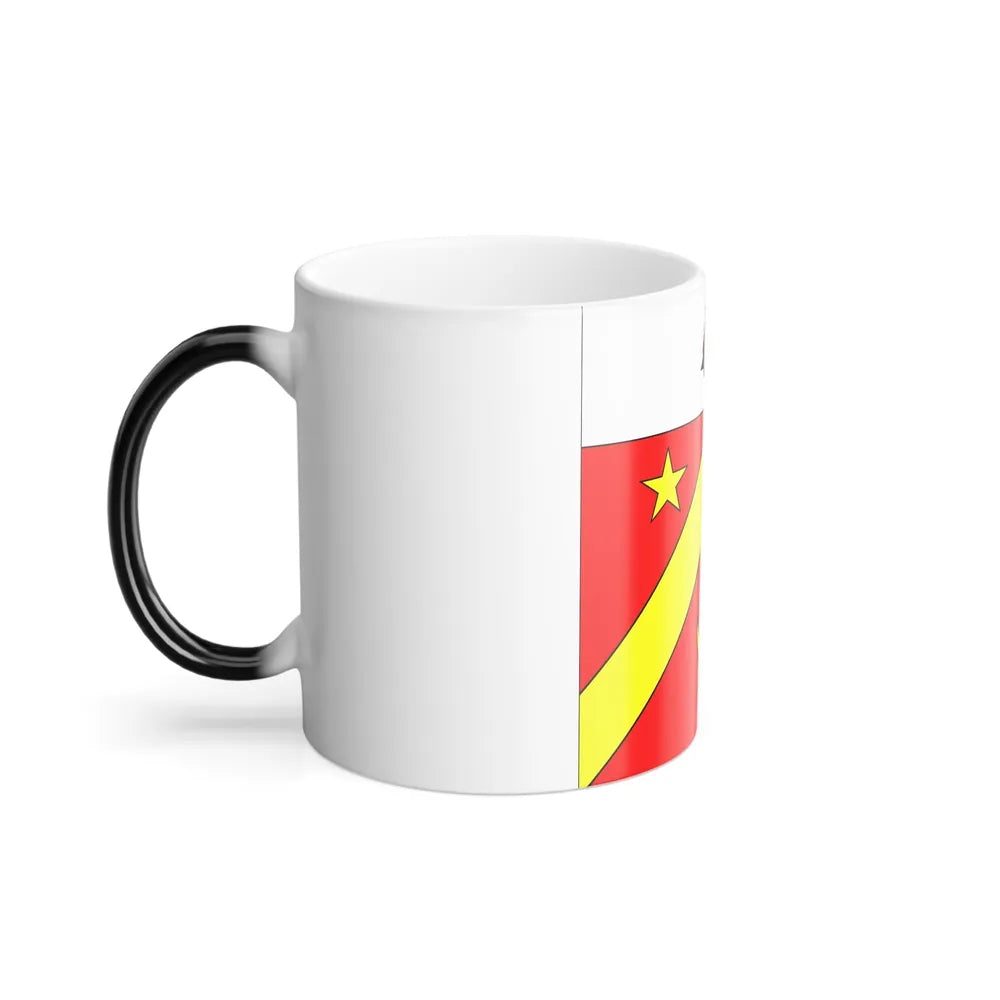 Flag of Autavaux Switzerland - Color Changing Coffee Mug-Go Mug Yourself