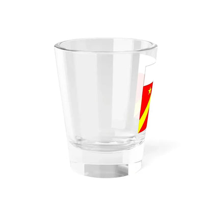 Flag of Autavaux Switzerland - Shot Glass 1.5oz - Go Mug Yourself