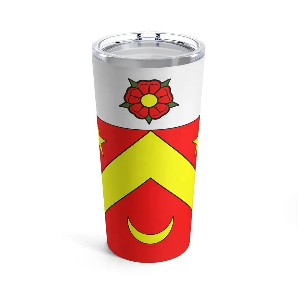 Flag of Autavaux Switzerland - Tumbler 20oz 20oz - Go Mug Yourself