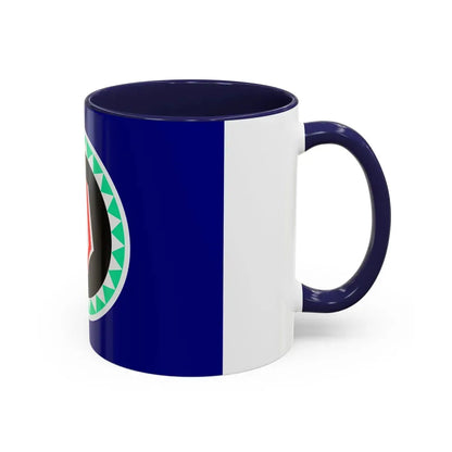 Flag of Autonomous Region of Bougainville Papa New Guinea - Accent Coffee Mug - Go Mug Yourself