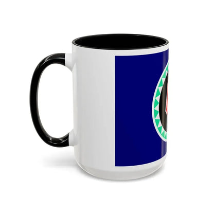 Flag of Autonomous Region of Bougainville Papa New Guinea - Accent Coffee Mug - Go Mug Yourself