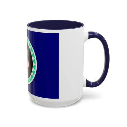Flag of Autonomous Region of Bougainville Papa New Guinea - Accent Coffee Mug - Go Mug Yourself
