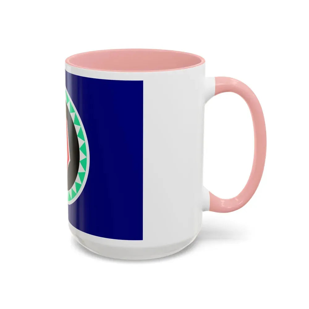 Flag of Autonomous Region of Bougainville Papa New Guinea - Accent Coffee Mug - Go Mug Yourself