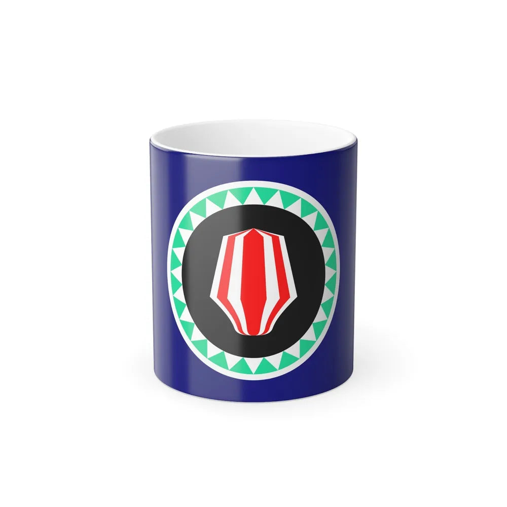 Flag of Autonomous Region of Bougainville Papa New Guinea - Color Changing Coffee Mug-11oz-Go Mug Yourself