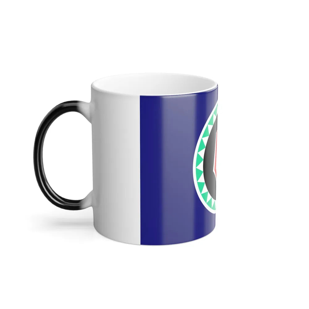 Flag of Autonomous Region of Bougainville Papa New Guinea - Color Changing Coffee Mug-Go Mug Yourself