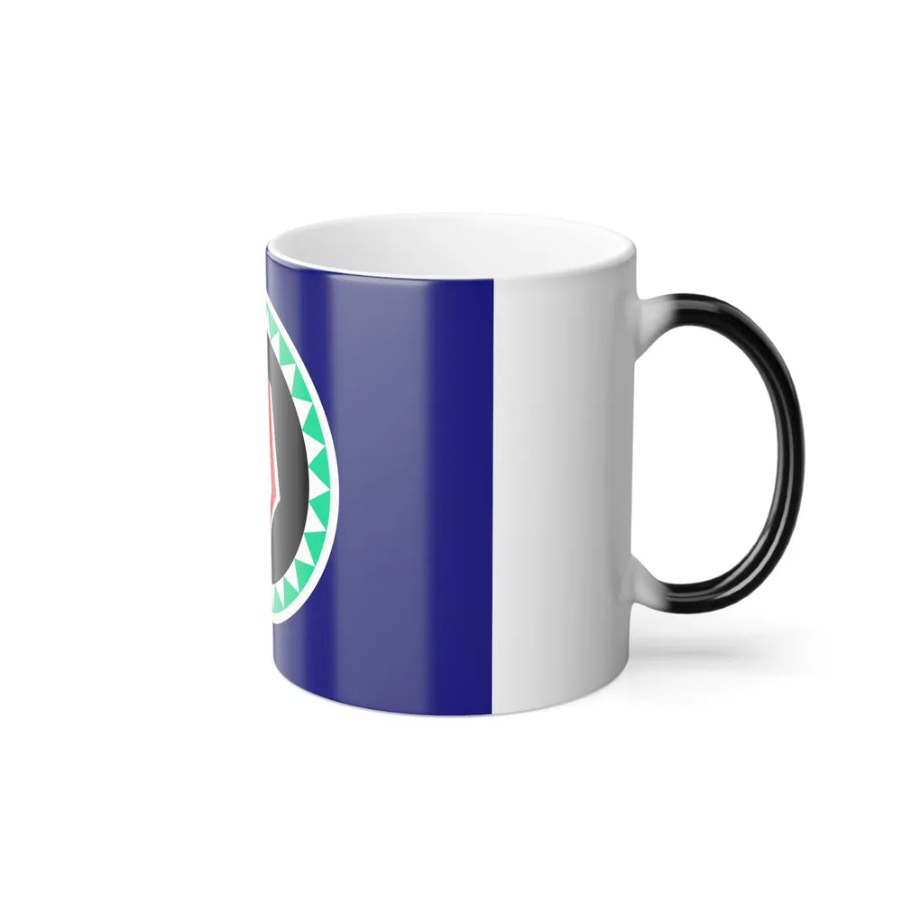 Flag of Autonomous Region of Bougainville Papa New Guinea - Color Changing Coffee Mug-Go Mug Yourself