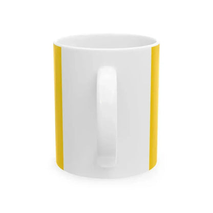 Flag of Auvergne (Belgium) White Coffee Mug - Go Mug Yourself