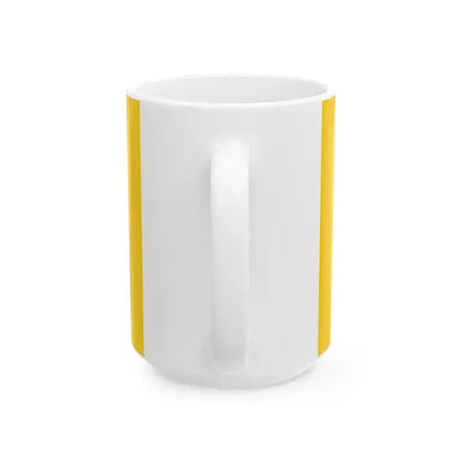 Flag of Auvergne (Belgium) White Coffee Mug - Go Mug Yourself