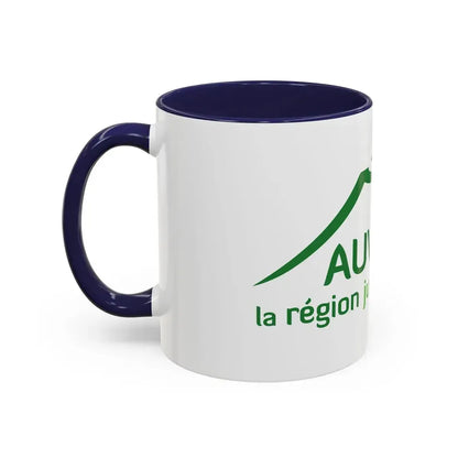 Flag of Auvergne France 2 - Accent Coffee Mug - Go Mug Yourself