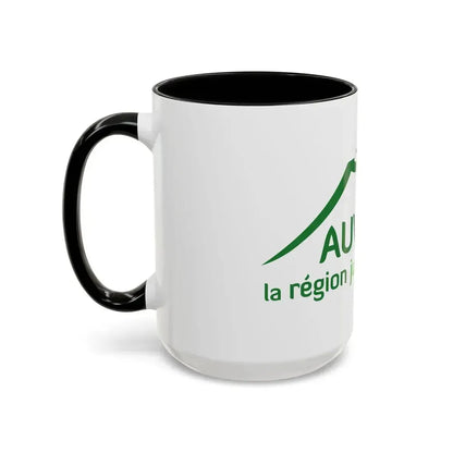 Flag of Auvergne France 2 - Accent Coffee Mug - Go Mug Yourself