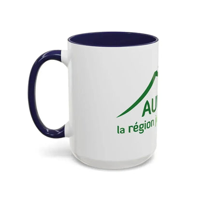 Flag of Auvergne France 2 - Accent Coffee Mug - Go Mug Yourself