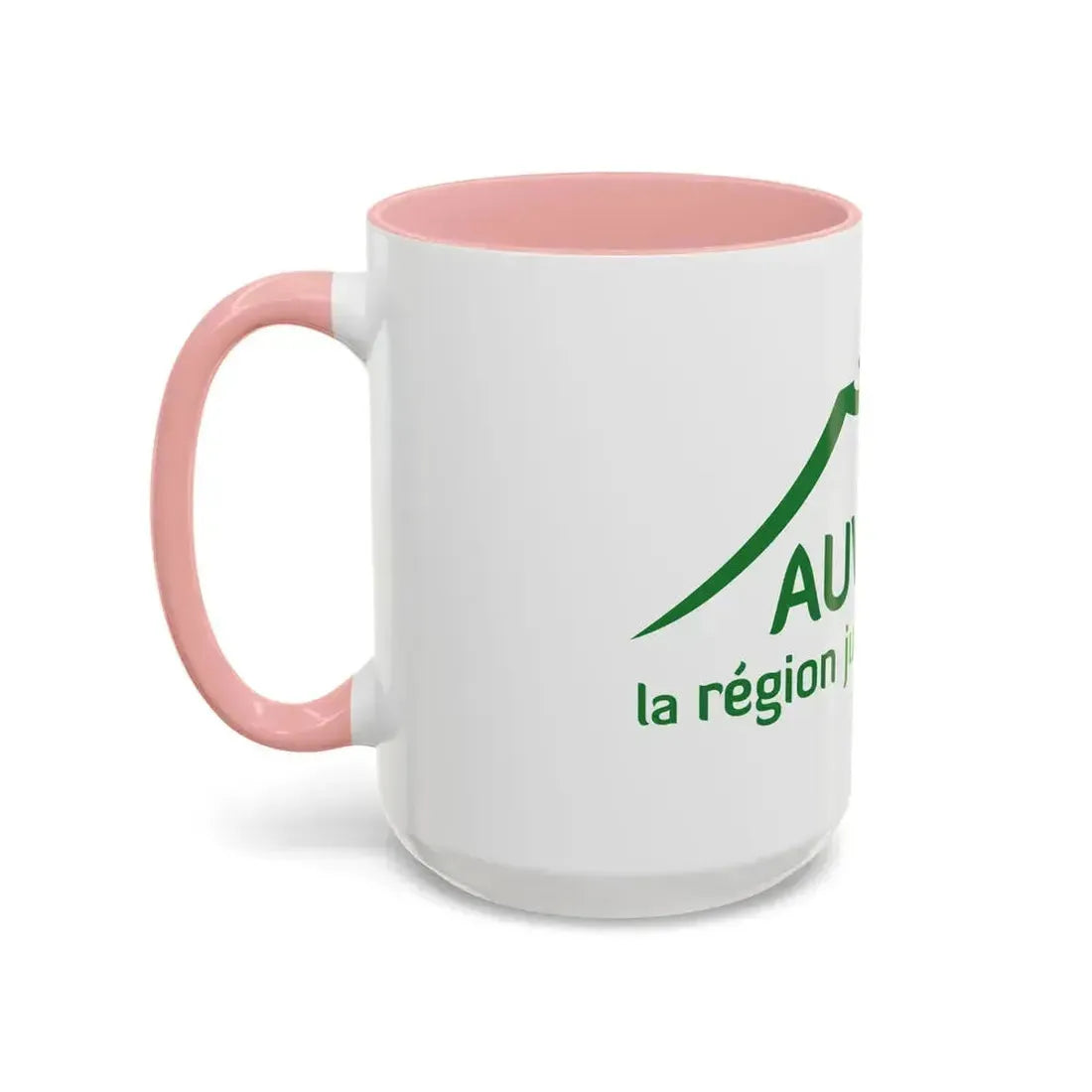 Flag of Auvergne France 2 - Accent Coffee Mug - Go Mug Yourself