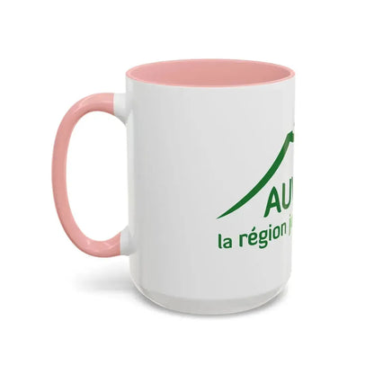Flag of Auvergne France 2 - Accent Coffee Mug - Go Mug Yourself