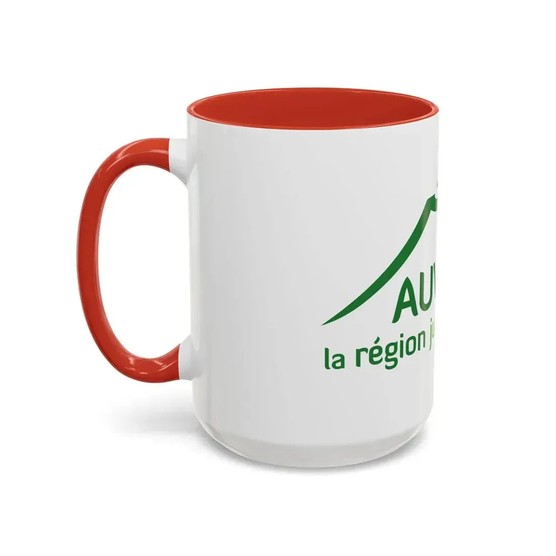 Flag of Auvergne France 2 - Accent Coffee Mug - Go Mug Yourself