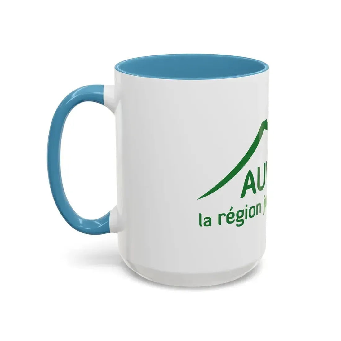 Flag of Auvergne France 2 - Accent Coffee Mug - Go Mug Yourself