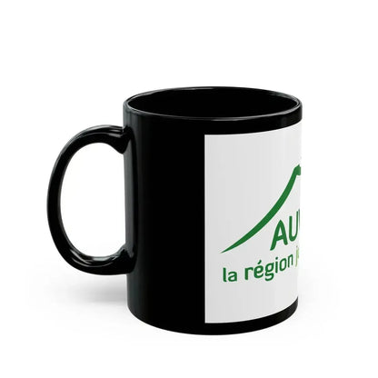 Flag of Auvergne France 2 - Black Coffee Mug - Go Mug Yourself