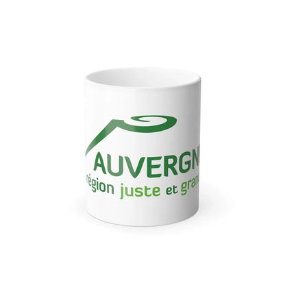 Flag of Auvergne France 2 - Color Changing Coffee Mug 11oz - Go Mug Yourself
