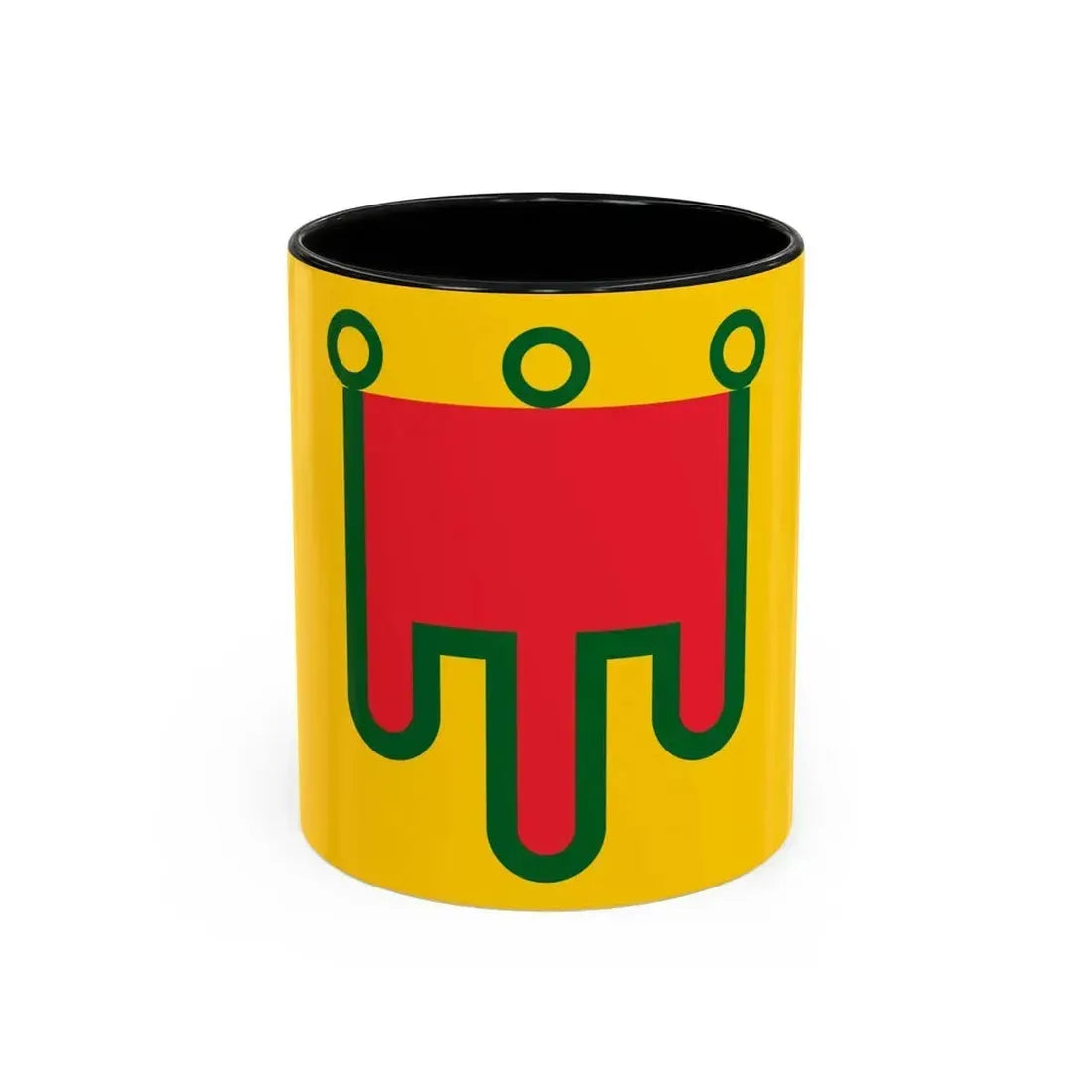Flag of Auvergne France - Accent Coffee Mug 11oz Black - Go Mug Yourself