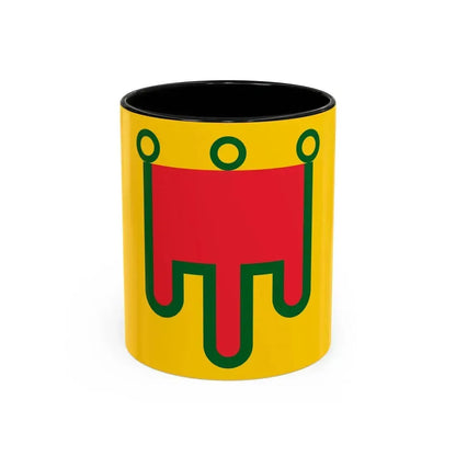 Flag of Auvergne France - Accent Coffee Mug 11oz Black - Go Mug Yourself