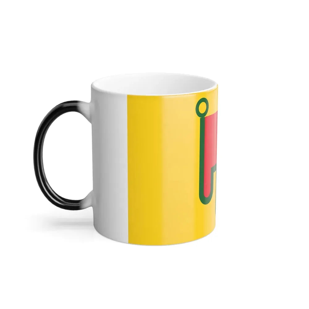 Flag of Auvergne France - Color Changing Coffee Mug - Go Mug Yourself
