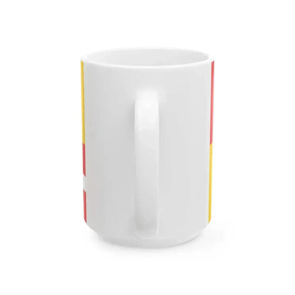 Flag of Auvergne-Rhone-Alpes incorrect (France) White Coffee Mug - Go Mug Yourself