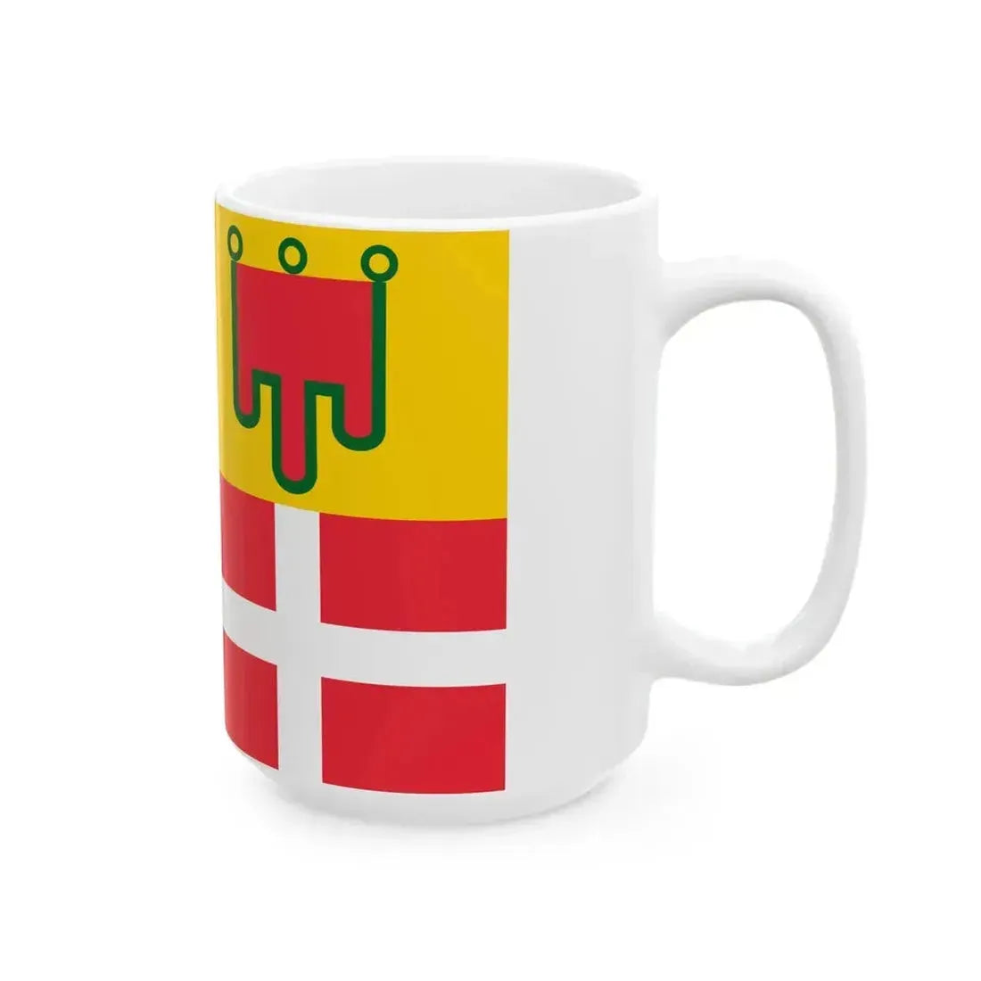 Flag of Auvergne-Rhone-Alpes incorrect (France) White Coffee Mug - Go Mug Yourself