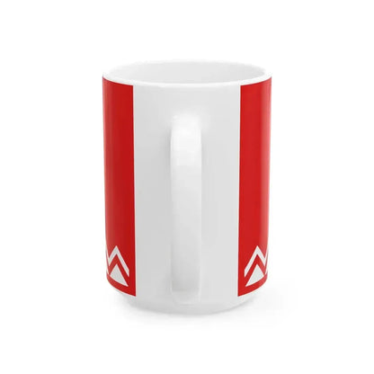 Flag of Avars (Russia) White Coffee Mug - Go Mug Yourself