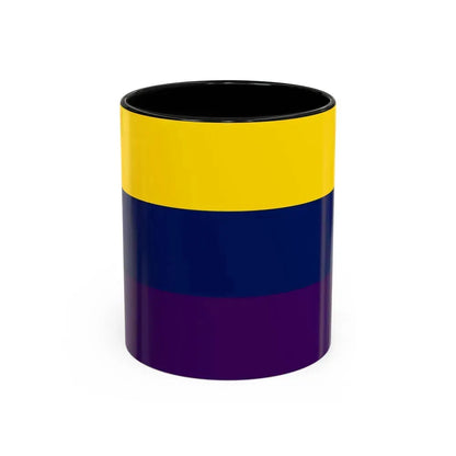 Flag of Avellino Italy - Accent Coffee Mug 11oz Black - Go Mug Yourself