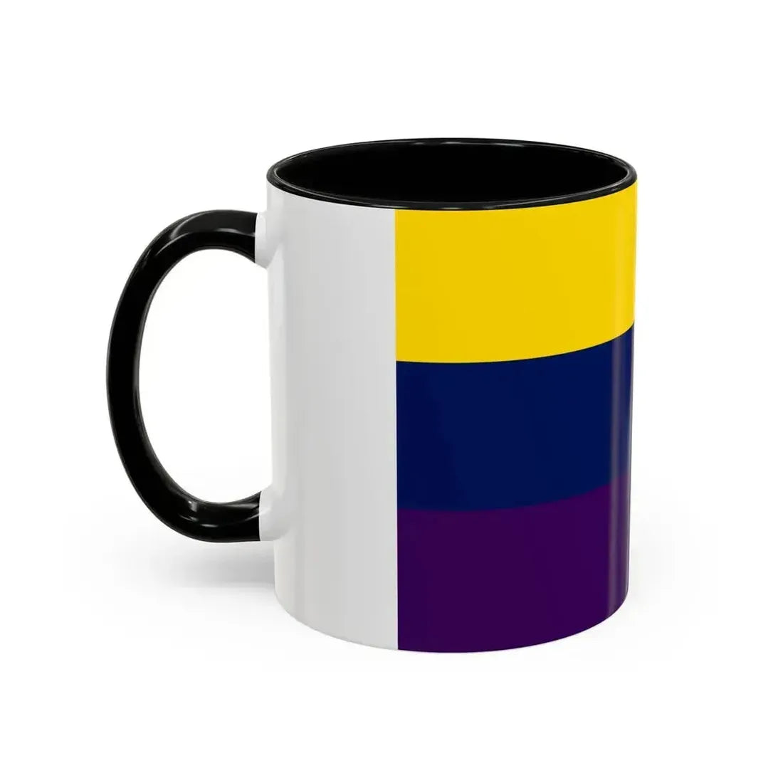 Flag of Avellino Italy - Accent Coffee Mug - Go Mug Yourself