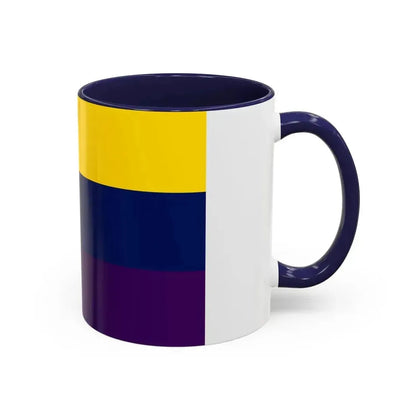 Flag of Avellino Italy - Accent Coffee Mug - Go Mug Yourself