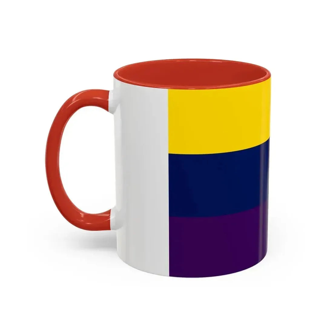 Flag of Avellino Italy - Accent Coffee Mug - Go Mug Yourself