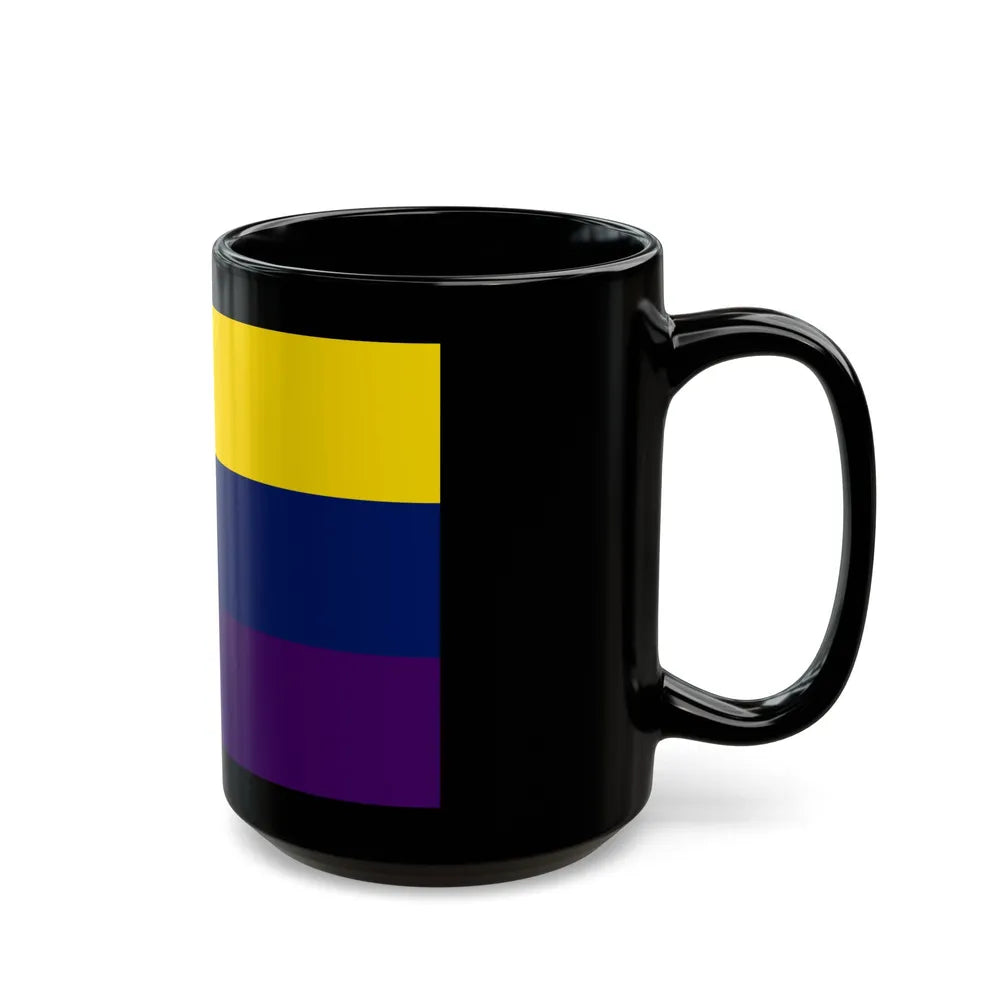 Flag of Avellino Italy - Black Coffee Mug-Go Mug Yourself