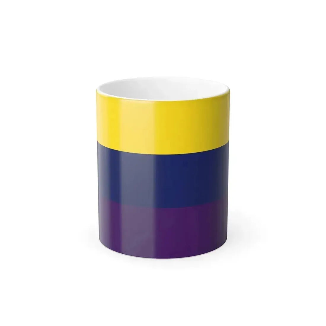 Flag of Avellino Italy - Color Changing Coffee Mug 11oz - Go Mug Yourself