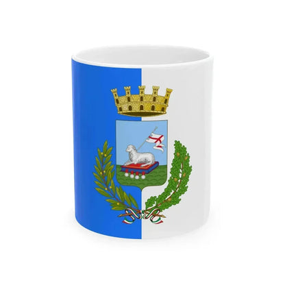 Flag of Avellino (Italy) White Coffee Mug 11oz - Go Mug Yourself