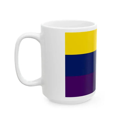 Flag of Avellino Italy - White Coffee Mug - Go Mug Yourself