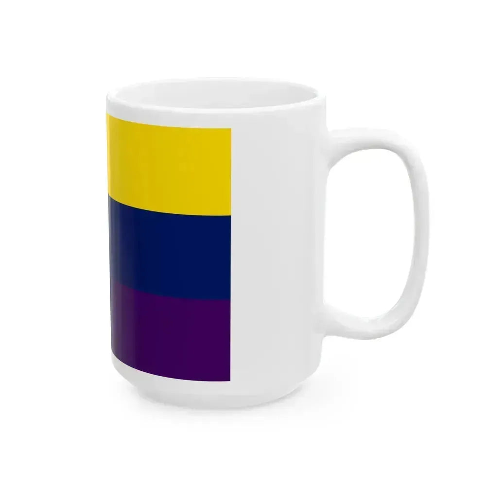 Flag of Avellino Italy - White Coffee Mug - Go Mug Yourself