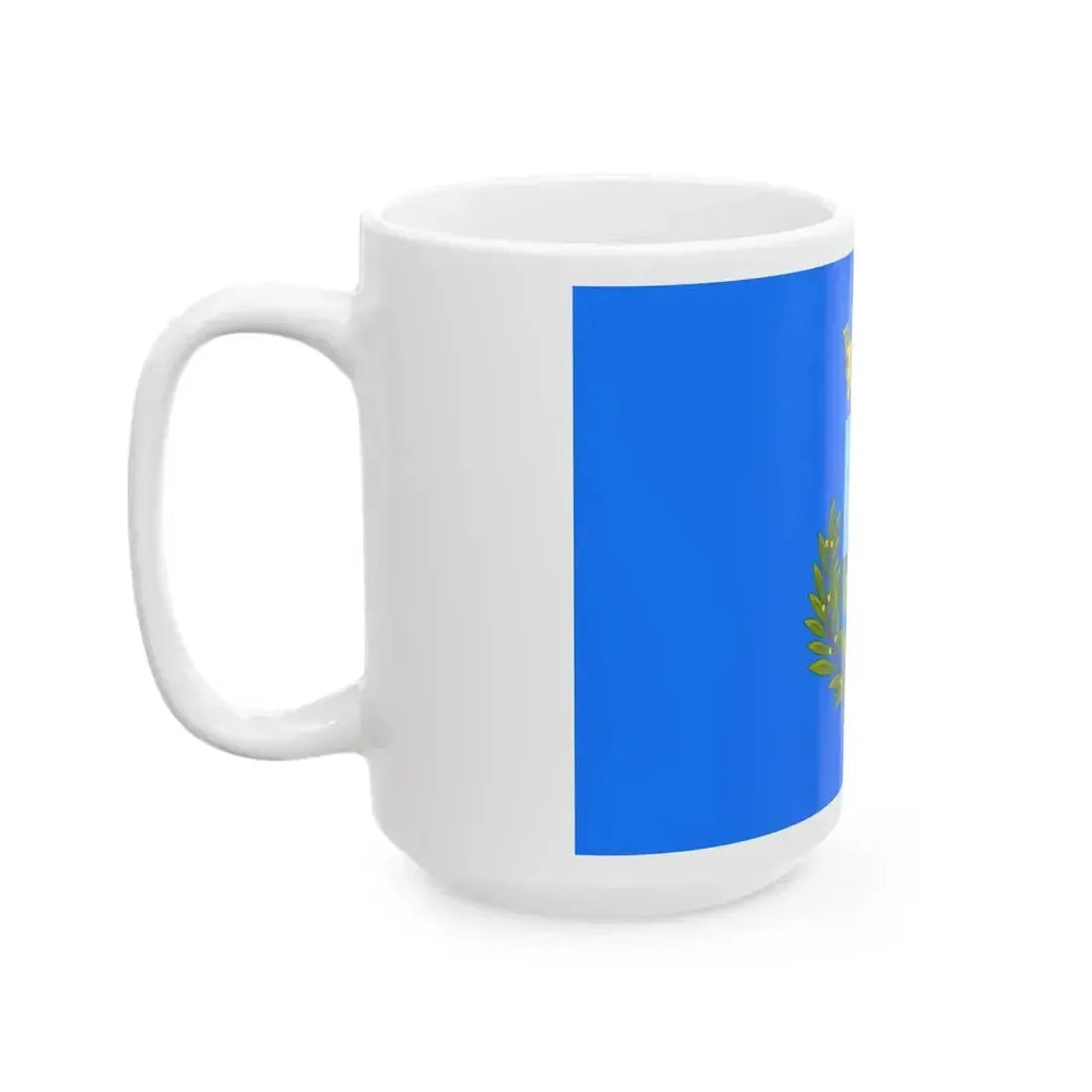 Flag of Avellino (Italy) White Coffee Mug - Go Mug Yourself