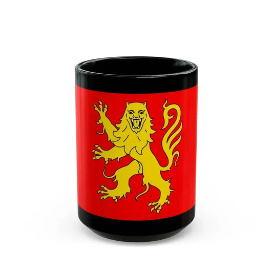 Flag of Aveyron France - Black Coffee Mug 15oz - Go Mug Yourself