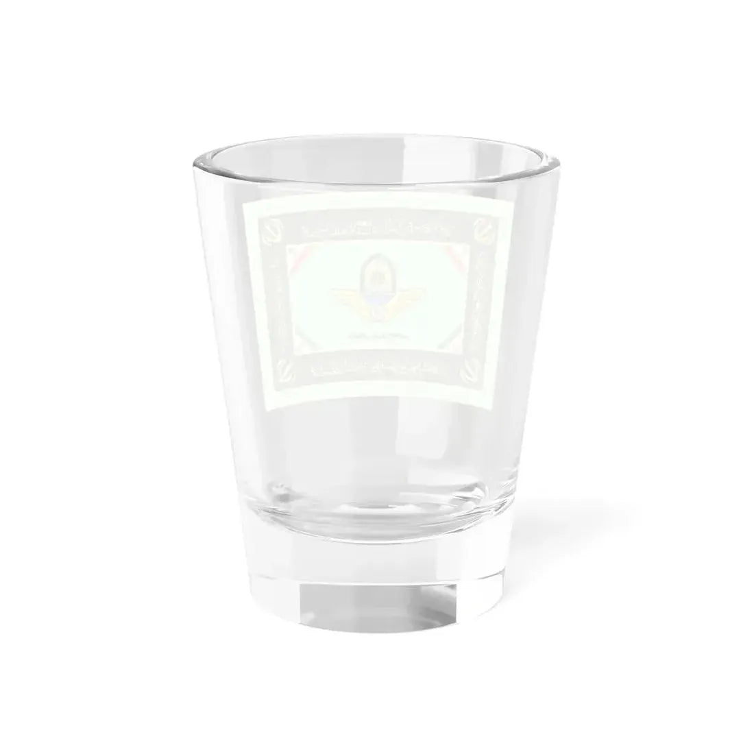 Flag of Aviation Unit of Police of Islamic Republic of Iran (Iran) Shot Glass 1.5oz - Go Mug Yourself