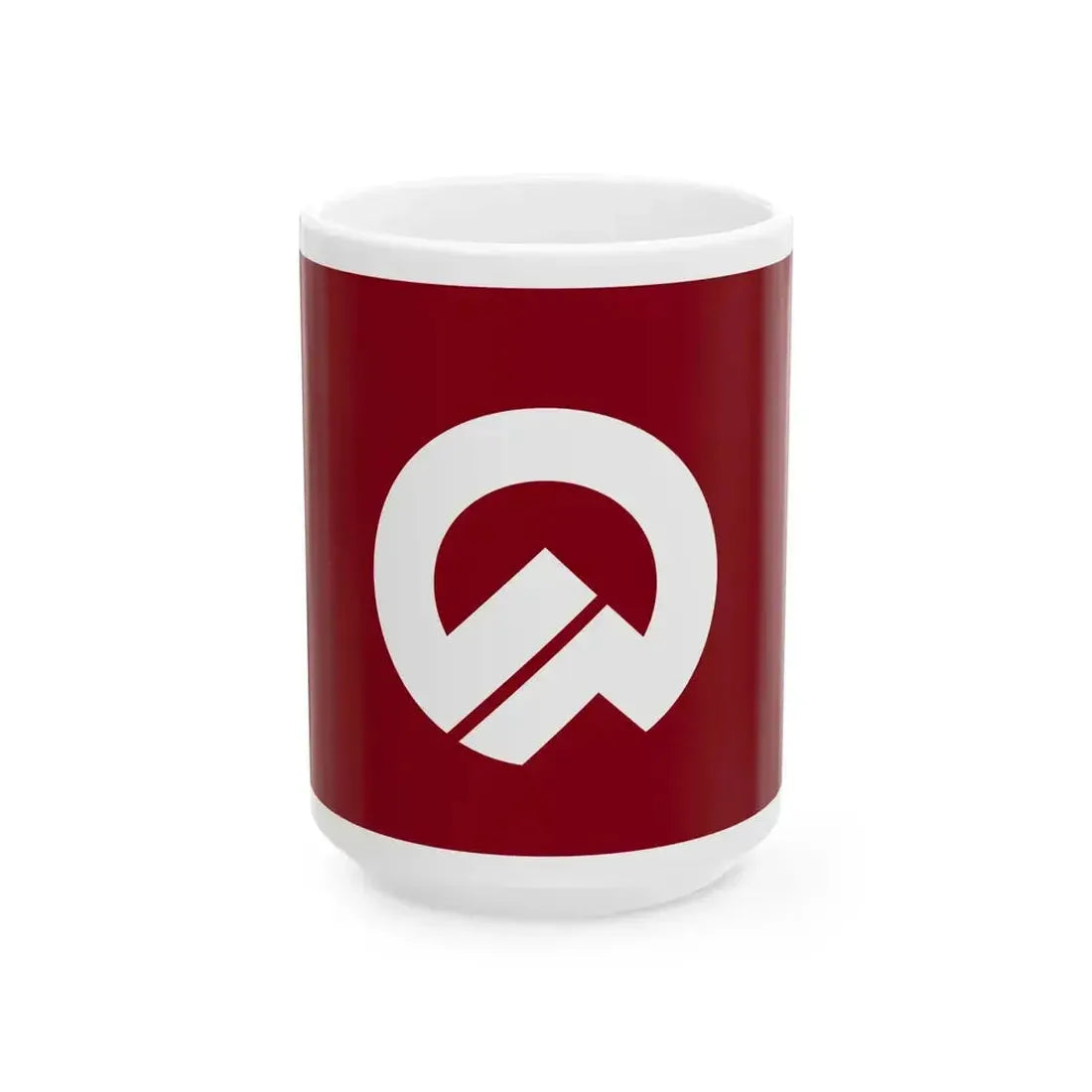 Flag of Awano Tochigi (Japan) White Coffee Mug 15oz - Go Mug Yourself