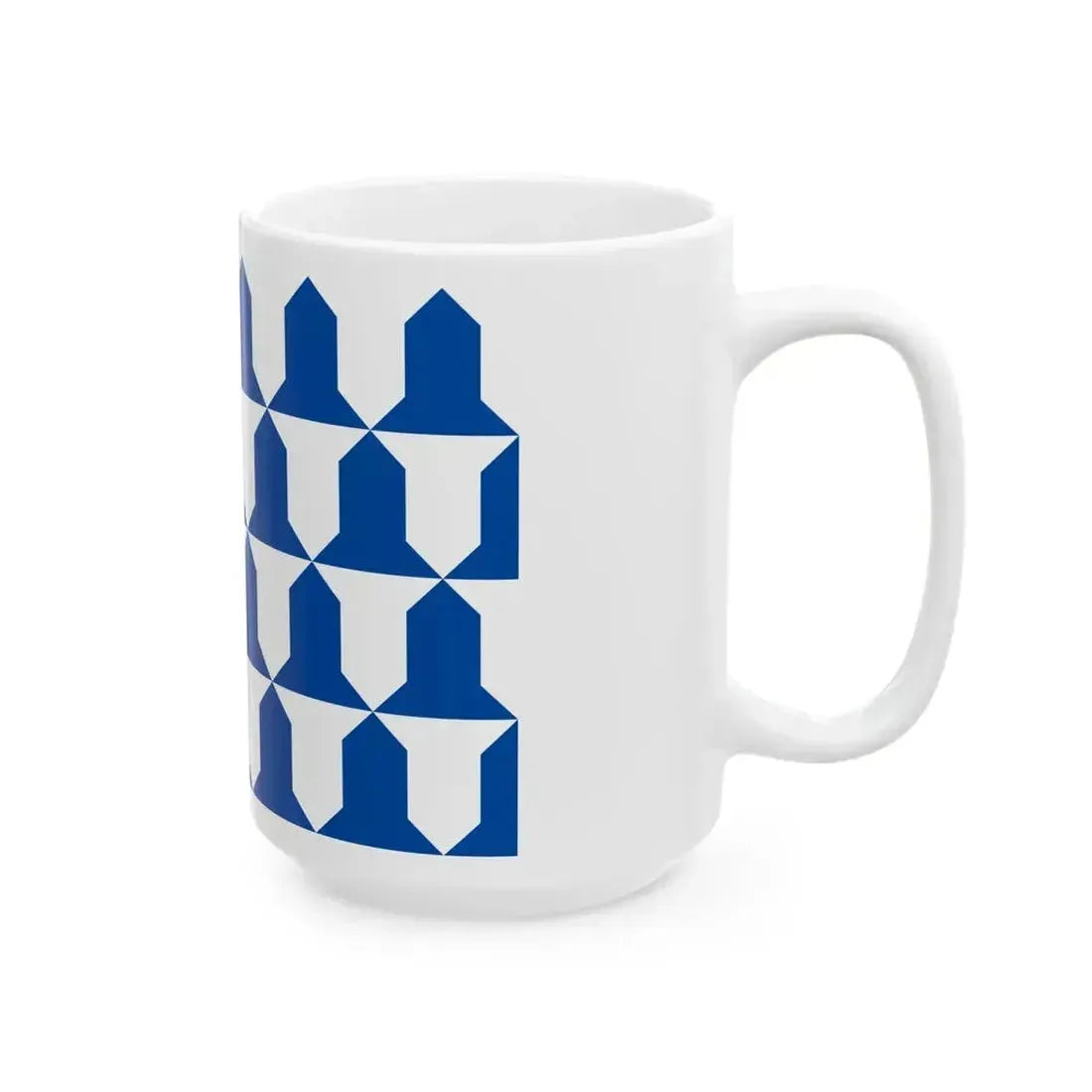 Flag of Awans (Belgium) White Coffee Mug - Go Mug Yourself