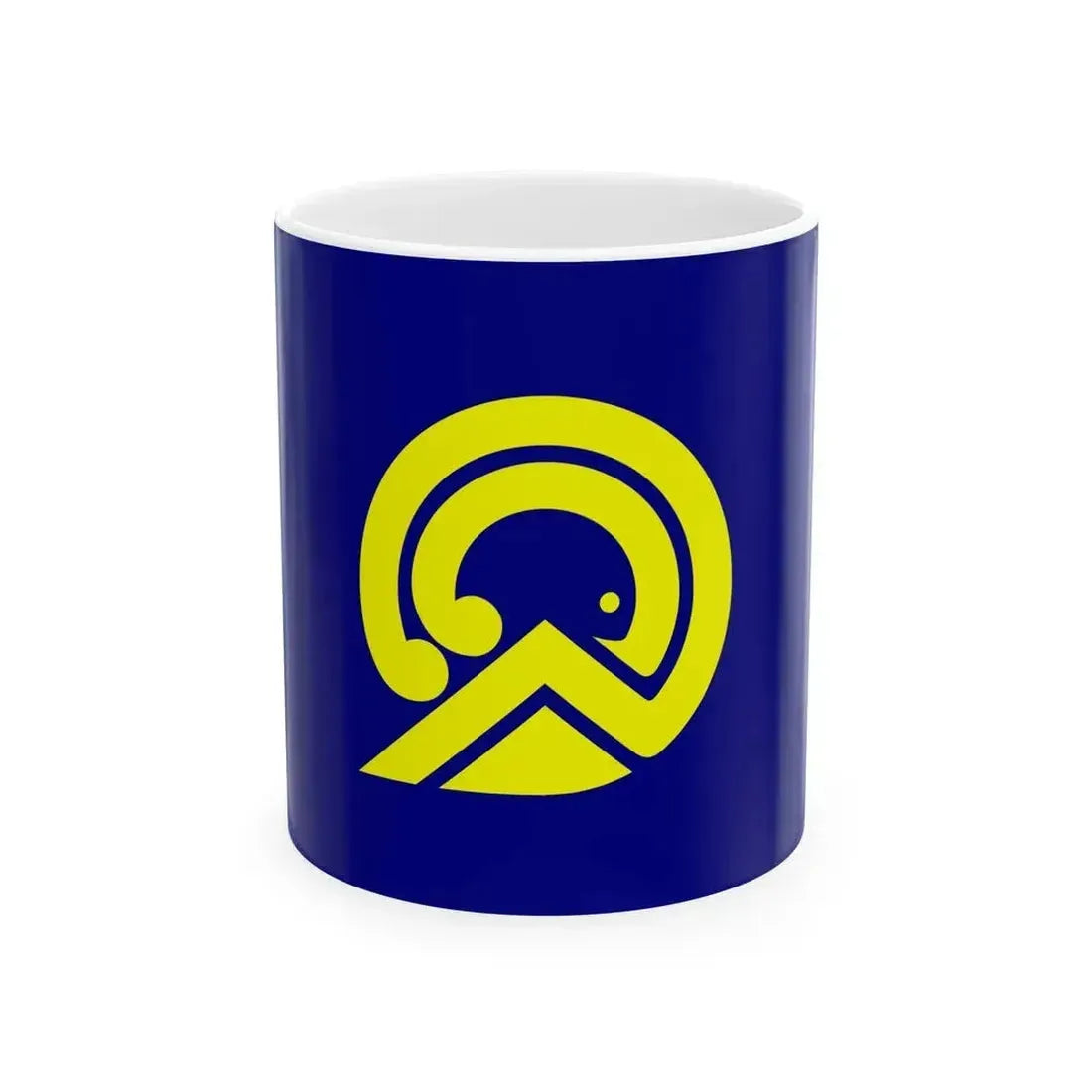 Flag of Awashimaura Niigata (Japan) White Coffee Mug 11oz - Go Mug Yourself