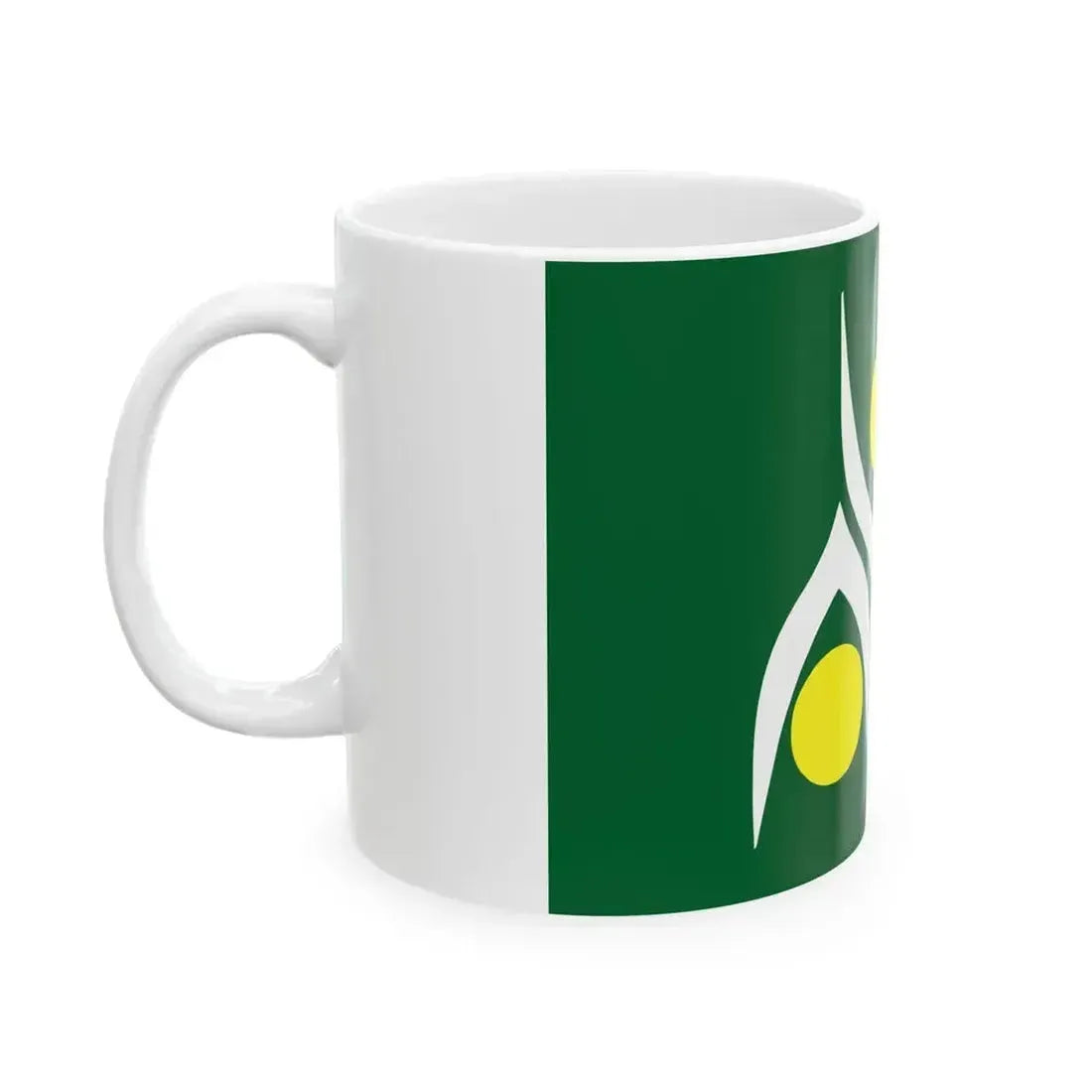 Flag of Aya Miyazaki (Japan) White Coffee Mug - Go Mug Yourself