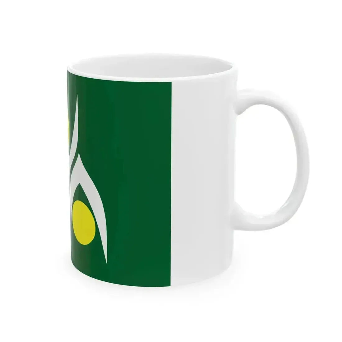 Flag of Aya Miyazaki (Japan) White Coffee Mug - Go Mug Yourself
