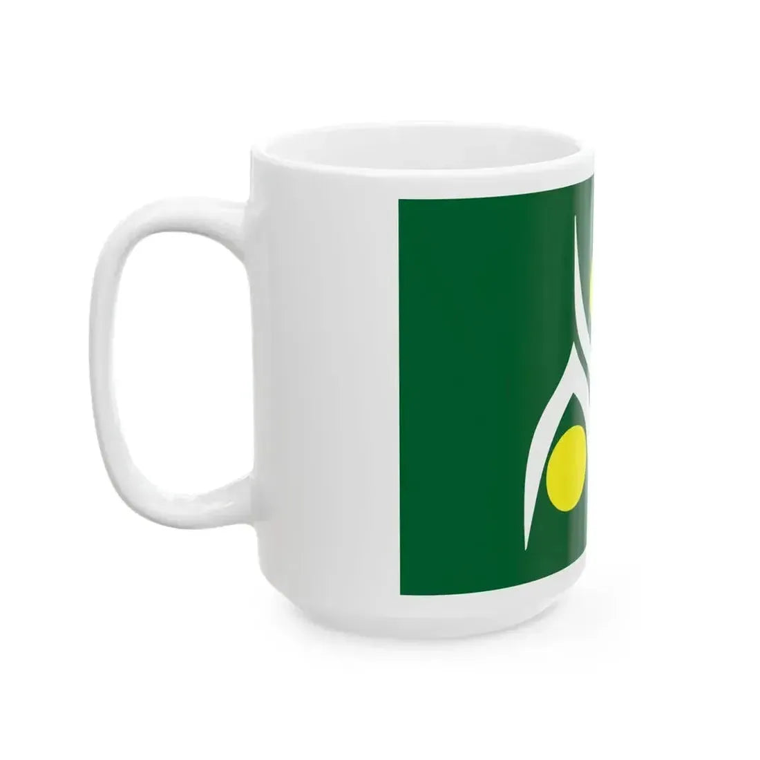 Flag of Aya Miyazaki (Japan) White Coffee Mug - Go Mug Yourself