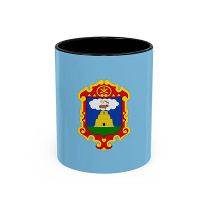 Flag of Ayacucho capital of the Ayacucho Region Peru - Accent Coffee Mug 11oz Black - Go Mug Yourself
