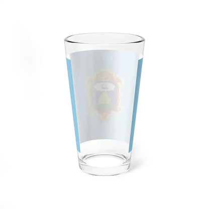 Flag of Ayacucho (Peru) Pint Glass 16oz - Go Mug Yourself