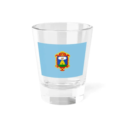 Flag of Ayacucho (Peru) Shot Glass 1.5oz 1.5oz - Go Mug Yourself